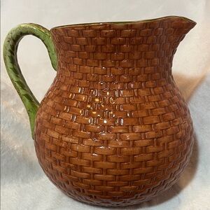Hand Painted Collection Nassau Pottery Pitcher